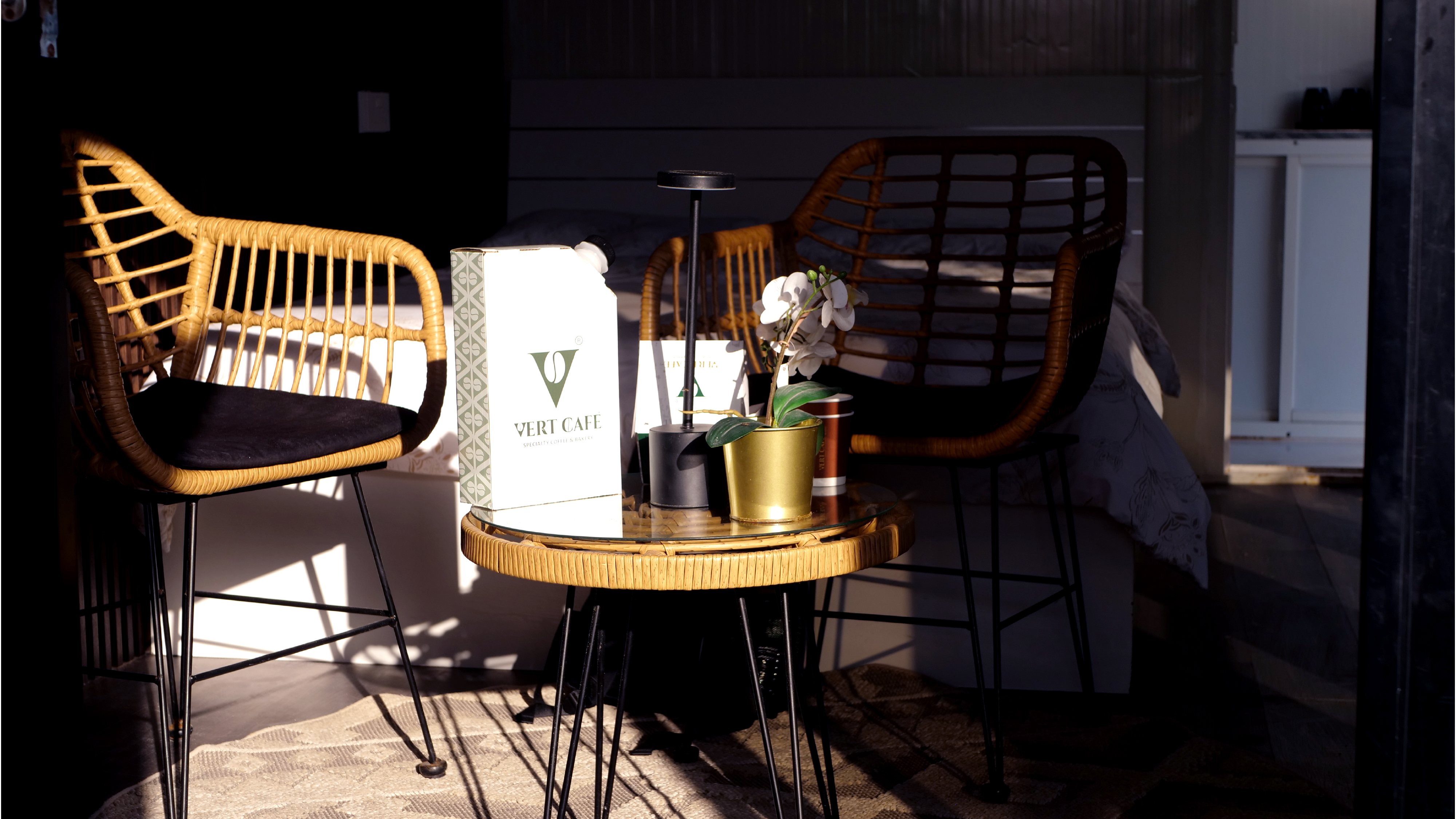 الكرفان من الداخل