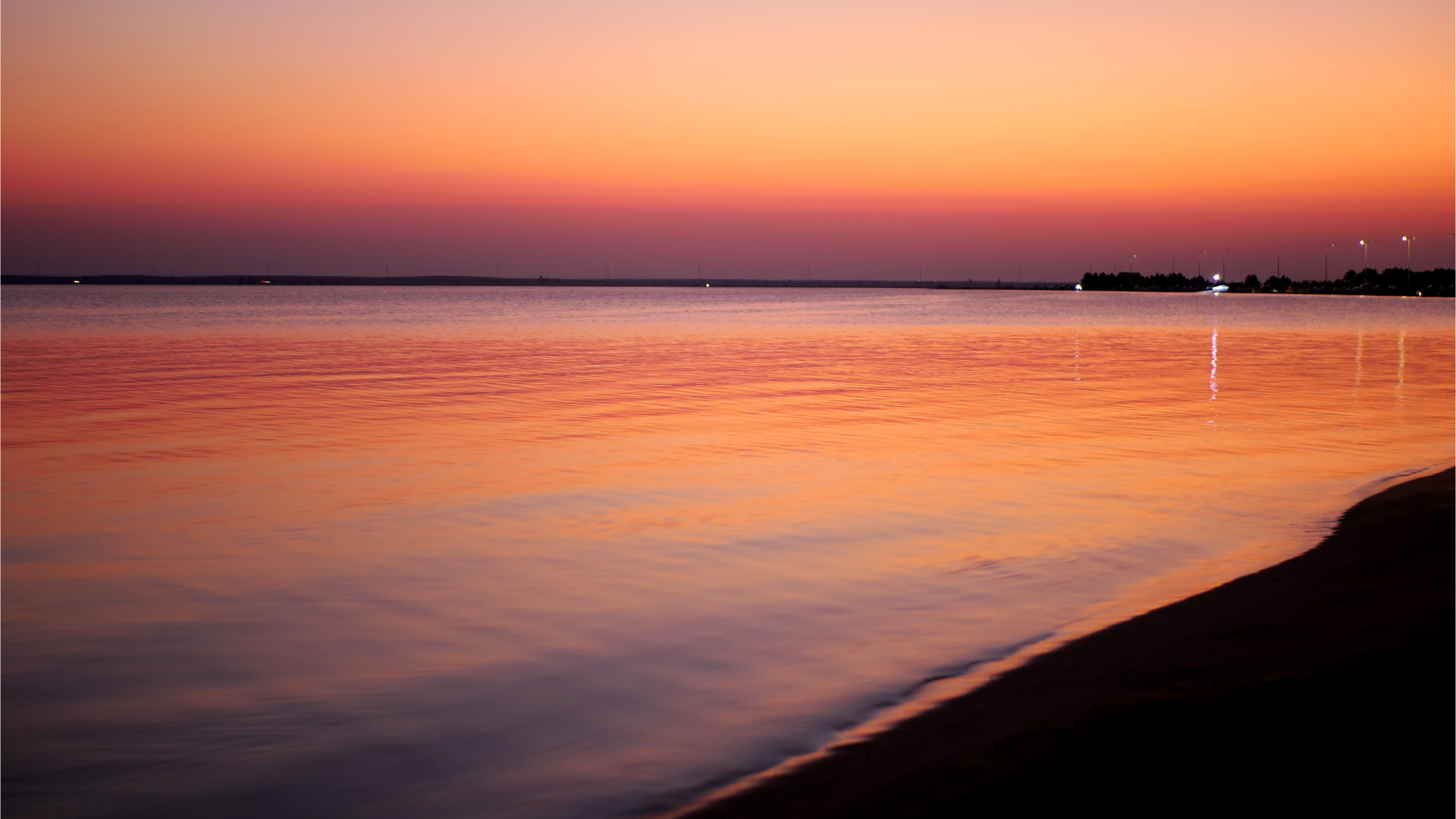 لحظة الغروب