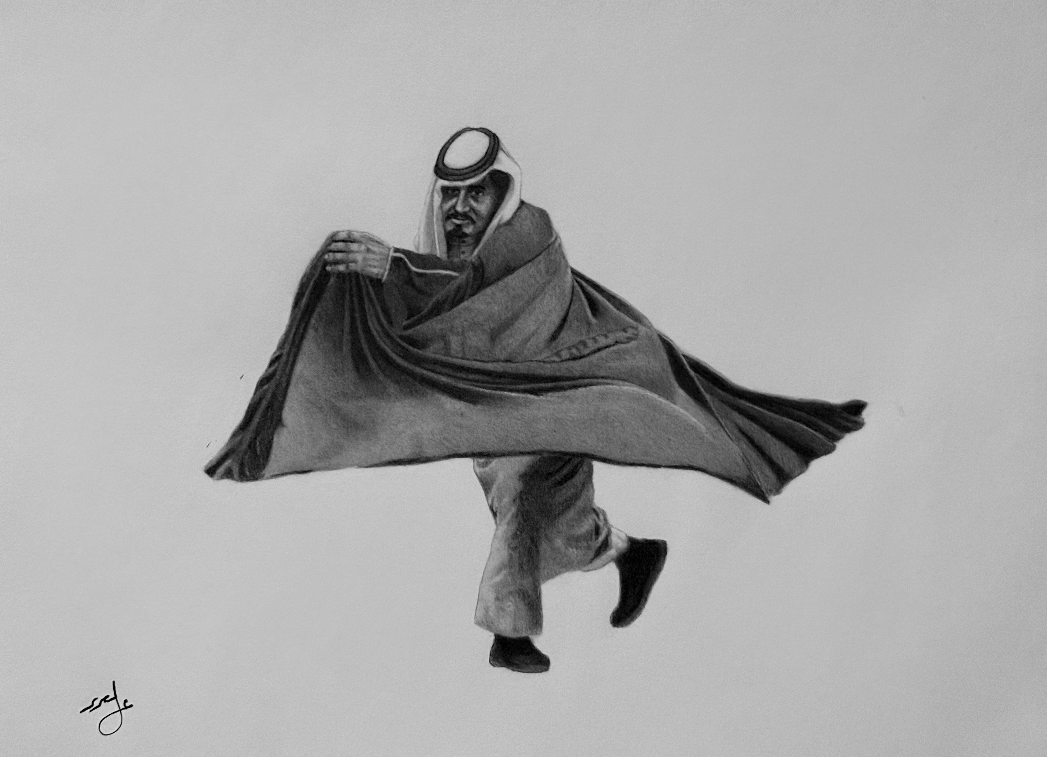 الحاشي/ رسم: عبدالعزيز الصريري