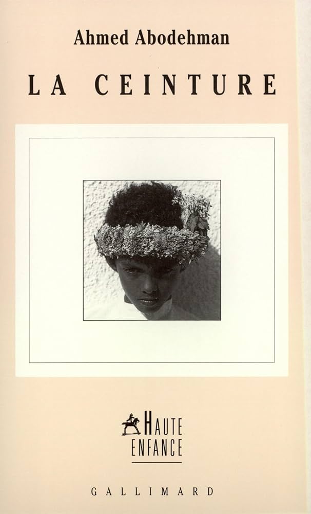 غلاف النسخة الفرنسية من رواية «الحزام»