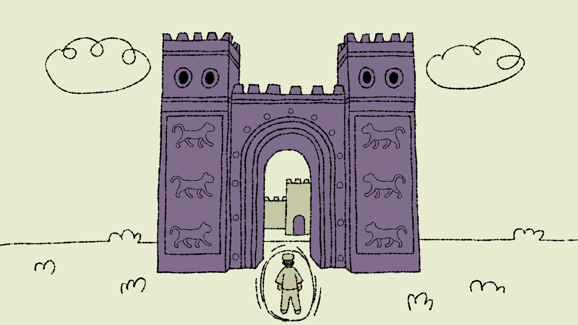 رسم: الفنان عمران