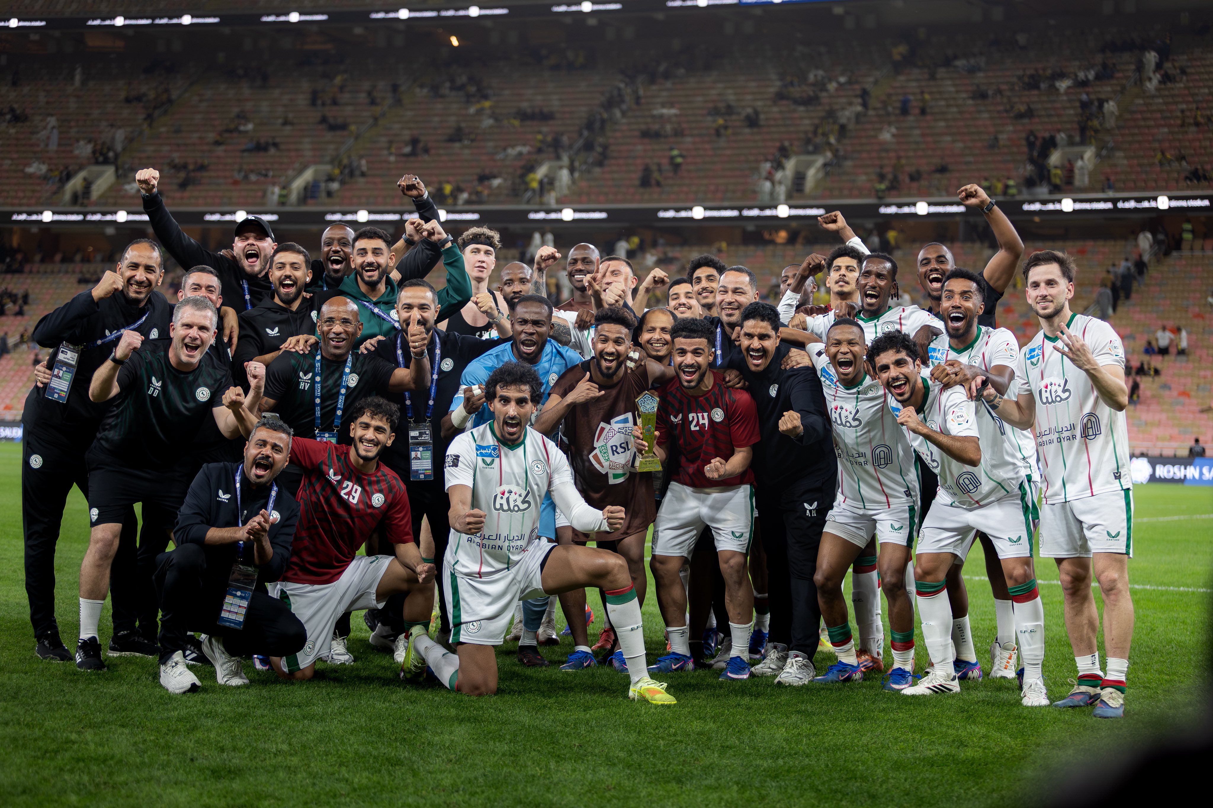 من حساب نادي الاتفاق عبر منصة إكس