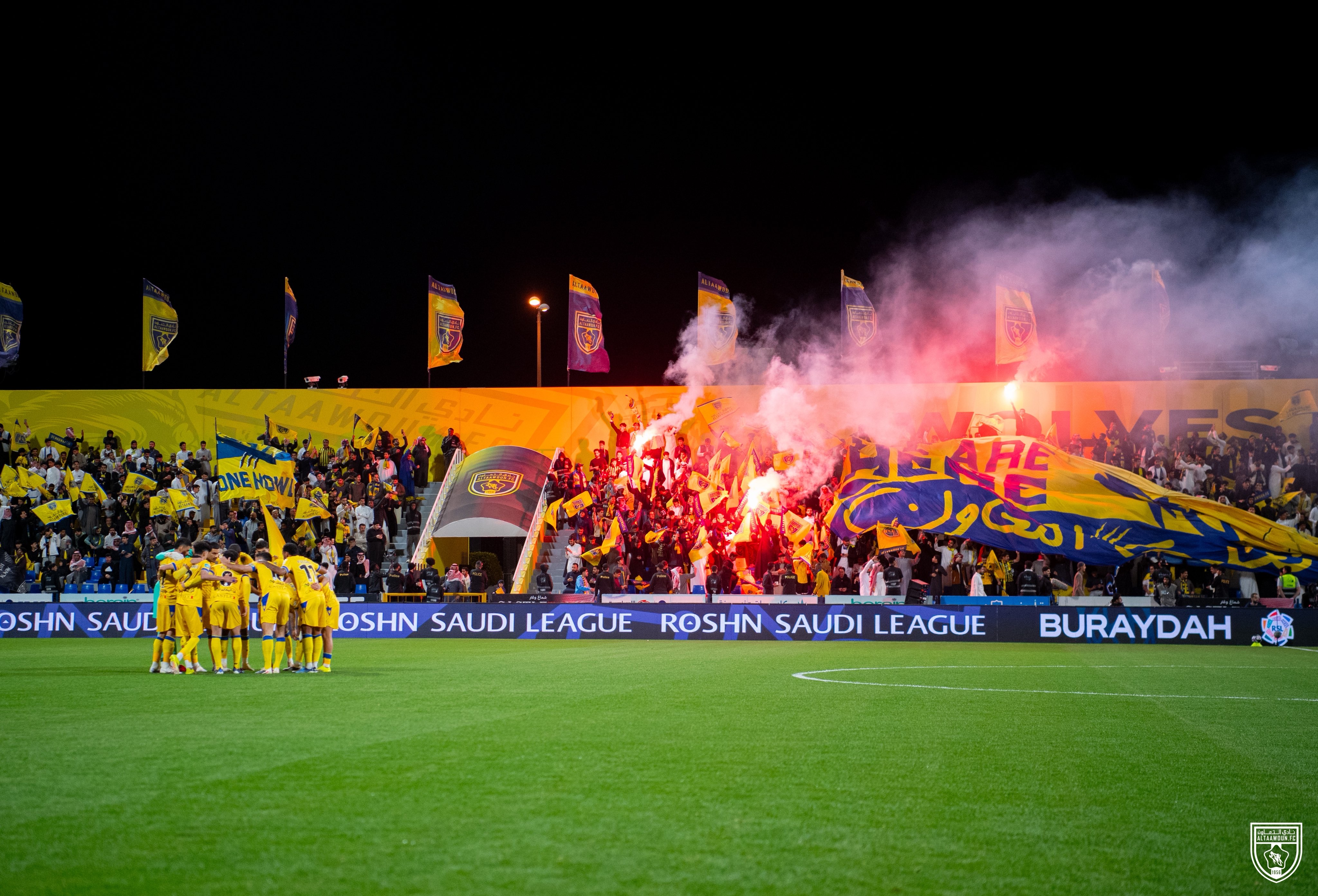 من حساب نادي التعاون في منصة إكس.