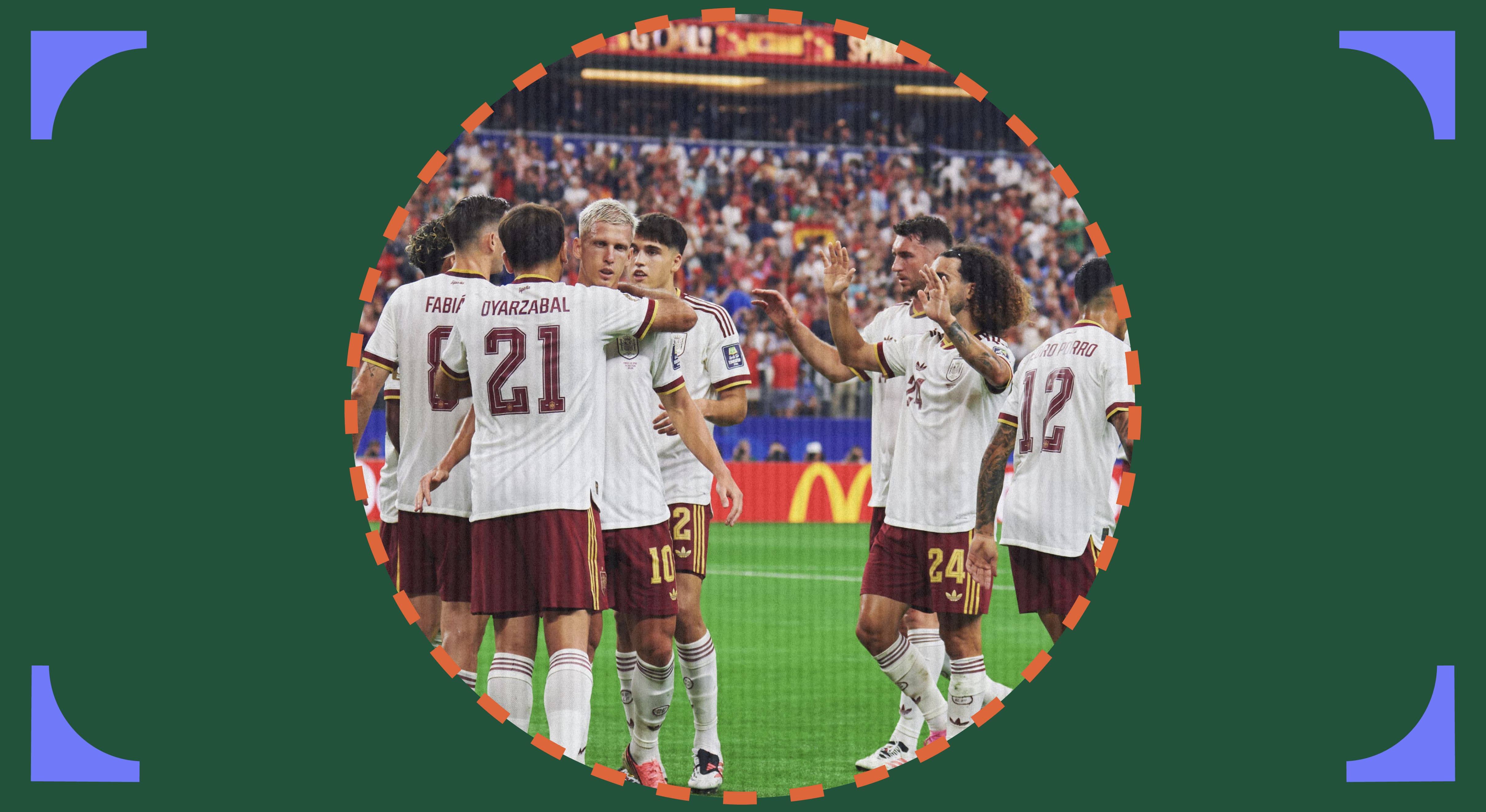 من حساب المنتخب الاسباني عبر منصة إكس