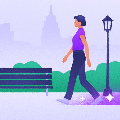 فنُّ المشي في الحارة