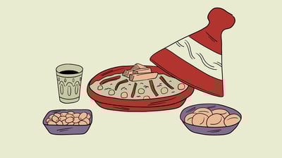 ثقافة الطعام المغربي في رمضان 🌙🇲🇦