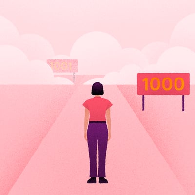 أين أها! بعد ألف عدد؟ ✍️