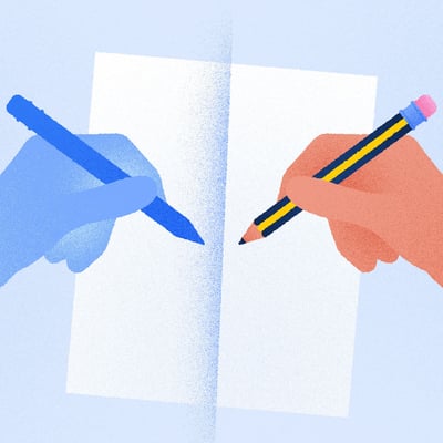 الرد على تهمة الكتابة الذكالية ✍️