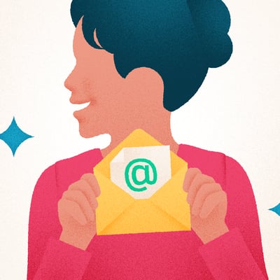 حجزت إيميل مولودك الجديد؟ 📨