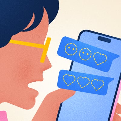 هل تُوتِّرك المحادثة الخالية من الإيموجي؟ 😥