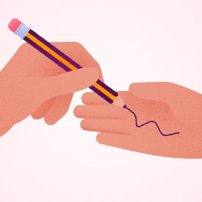 عدد خاص: فوضى الكتابة على الجسد ✋🏻