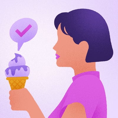 عن نظام الطيبات وتذاذي البوظة 🍨