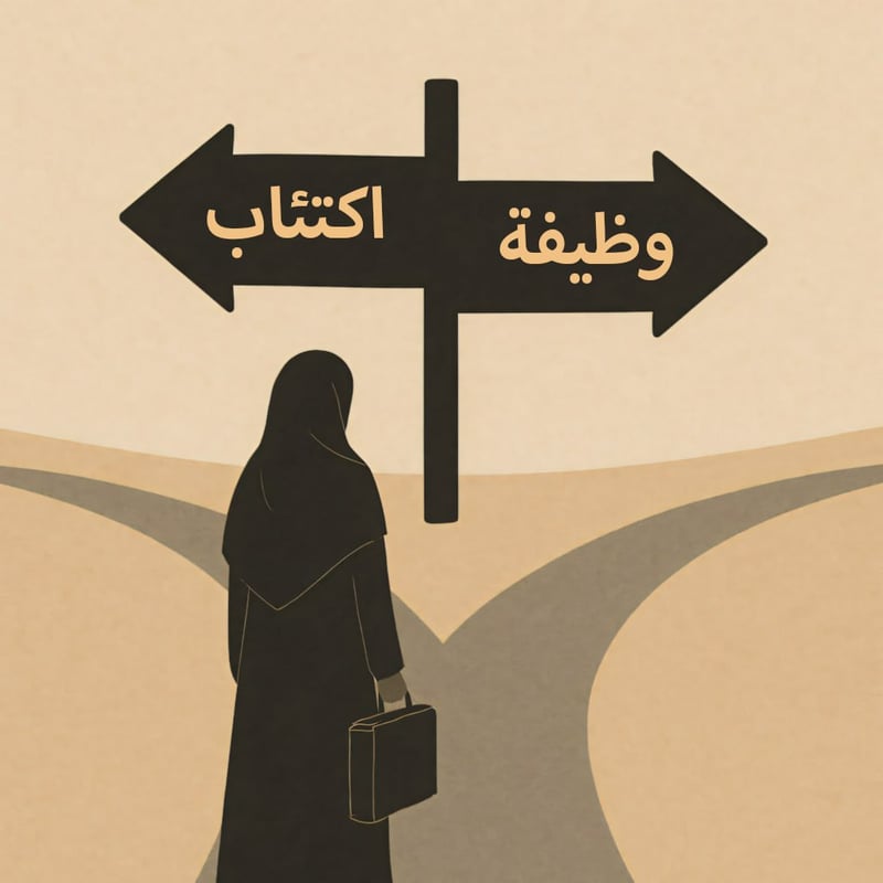 إما الوظيفة أو الفراغ والاكتئاب!