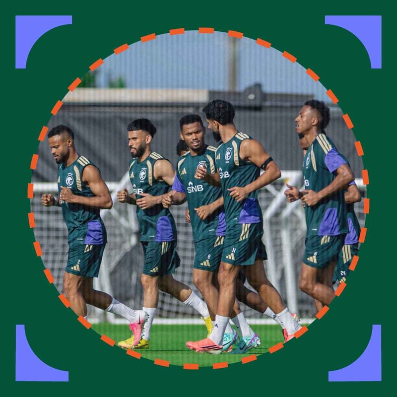 المنتخب السعودي يختبر جاهزيته أمام السنغال